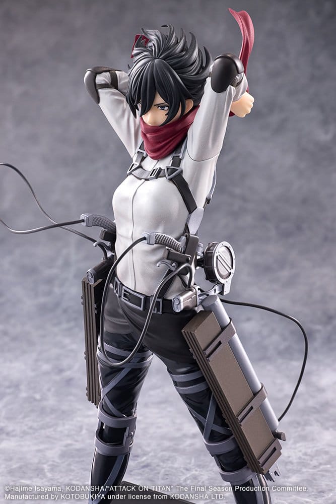 Attack on Titan: The Final Season Oshi Works PVC Figure Mikasa Ackerman The Final Season Ver. 25 cm
