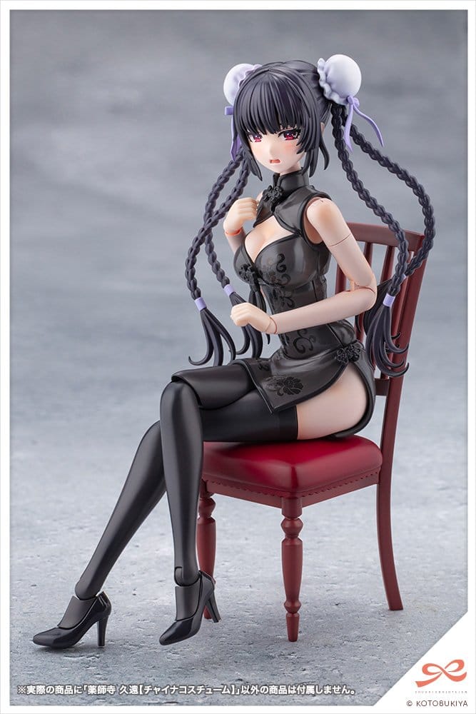 Sousaishojoteien Plastic Model Kit 1/10 Kuon Yakushiji Qipao Costume 17 cm
