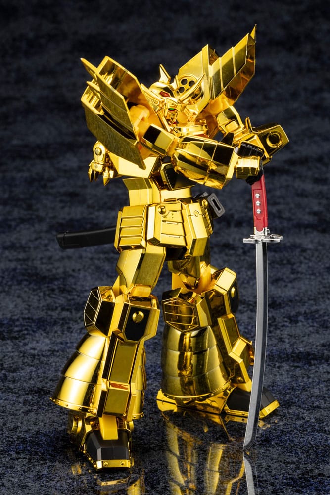 The Brave of Gold Goldran The Goldran Gold-Plated Ver. 19 cm Plastic Model Kit