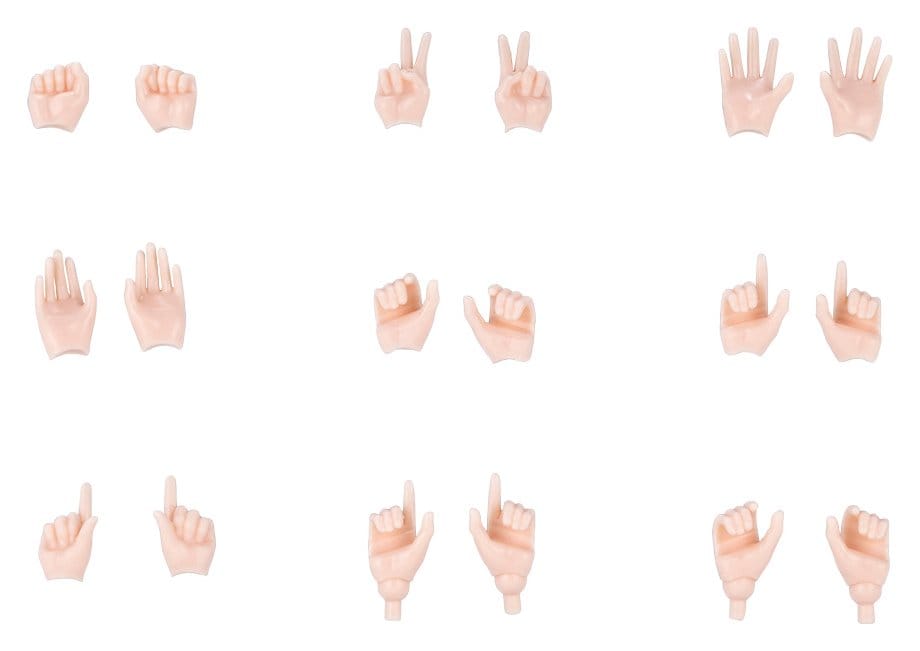 Megami Device M.S.G 09 Accessory Set 1/1 Hand Set Skin Color B
