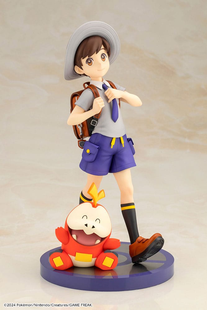 Pokémon Florian & Fuecoco 20cm 1/8 Scale ARTFXJ Statue