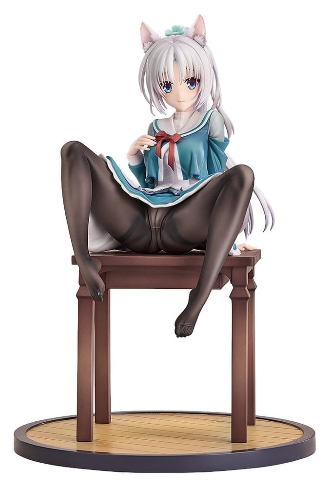 Senren*Banka PVC Figure 1/7 Yoshino Asatake Animal Ears School Uniform Ver. 21 cm