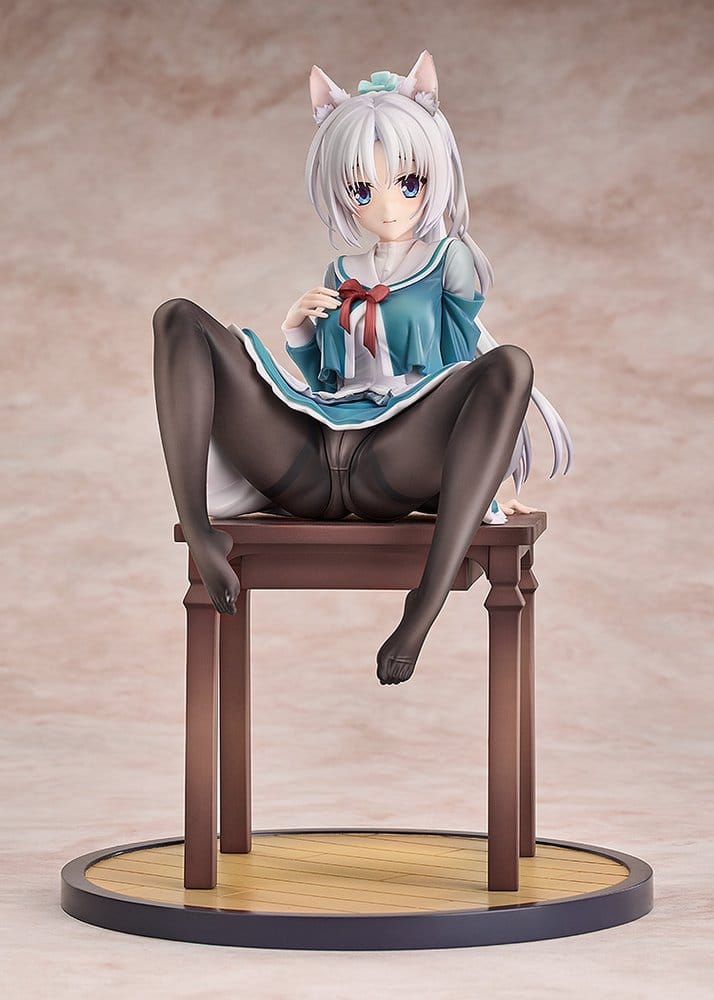 Senren*Banka PVC Figure 1/7 Yoshino Asatake Animal Ears School Uniform Ver. 21 cm