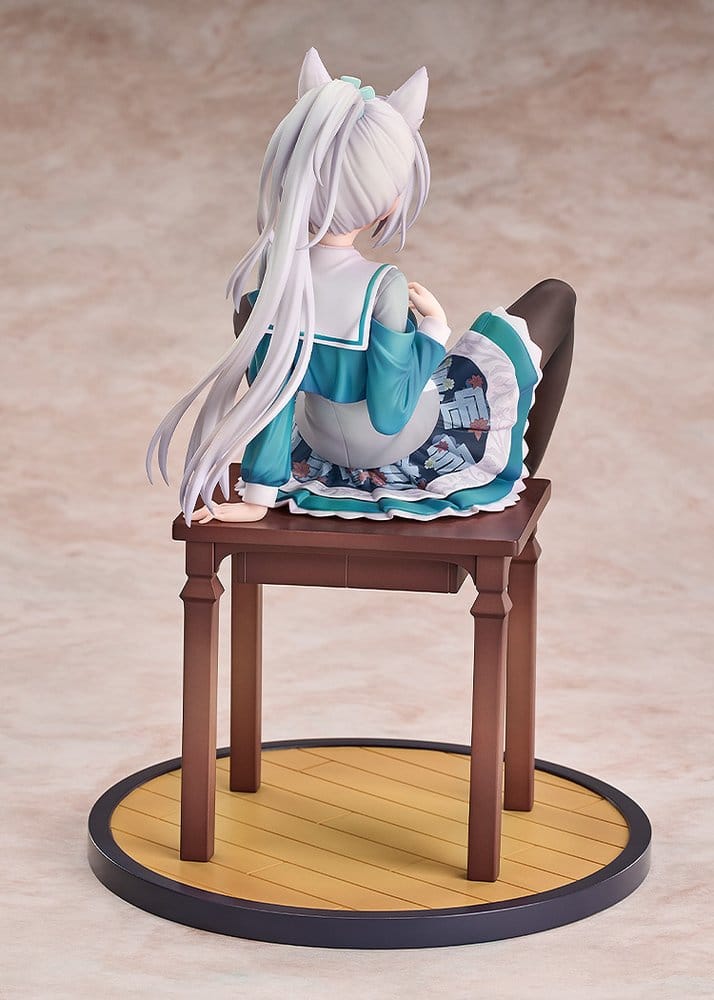 Senren*Banka PVC Figure 1/7 Yoshino Asatake Animal Ears School Uniform Ver. 21 cm