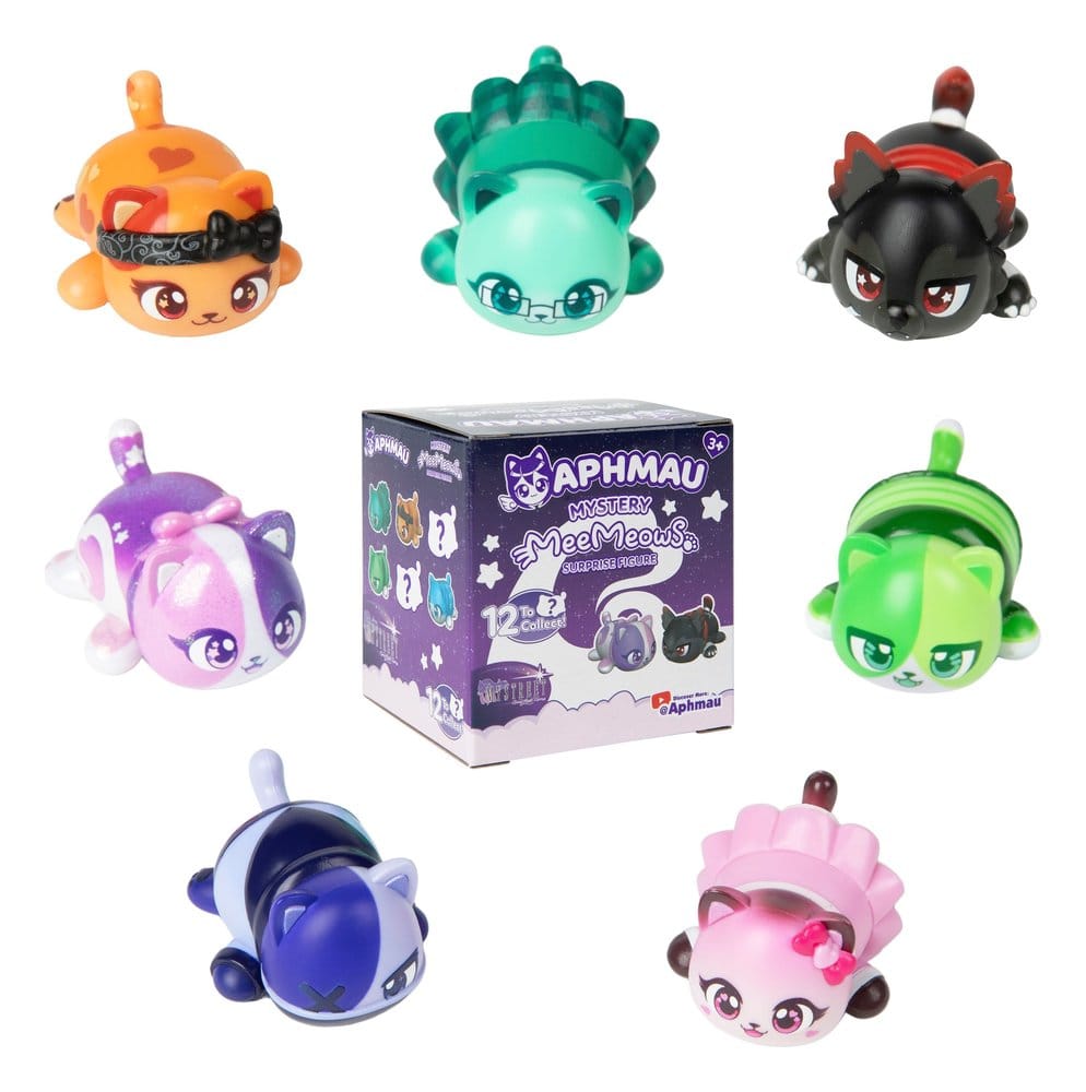 Aphmau Mini Figures MyStreet Mystery Meemeow Blind Box Display (12)