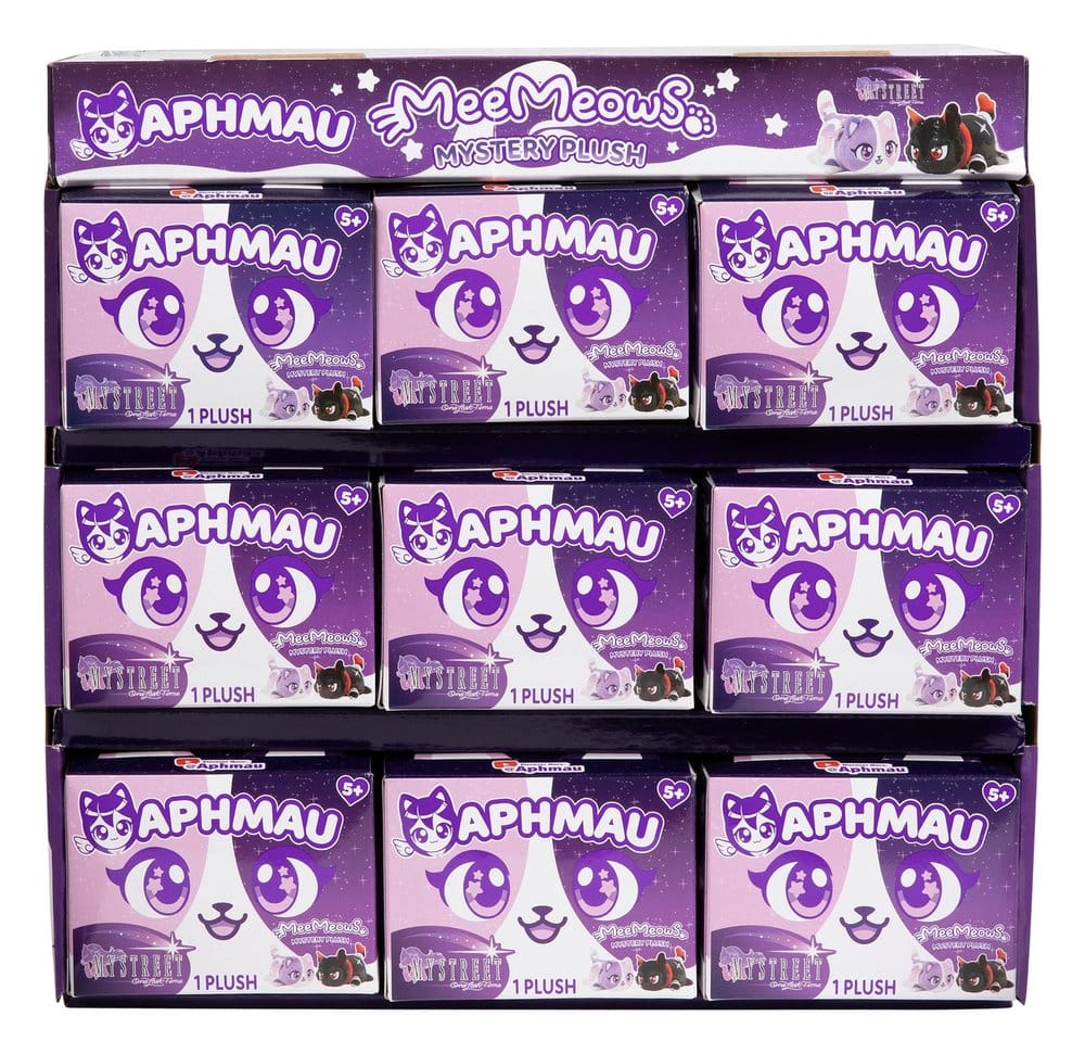 Aphmau Plush Figure My Street Mystery Meemeow 15 cm Blind Box Display (9)