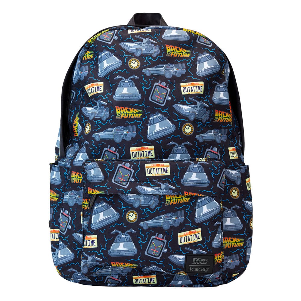 Universal by Loungefly Back to the Future 40th Anniversary Full-Size Nylon Backpack