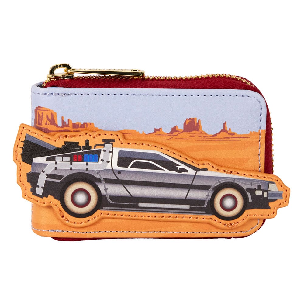 Universal by Loungefly Back to the Future 40th Anniversary Delorean Wallet