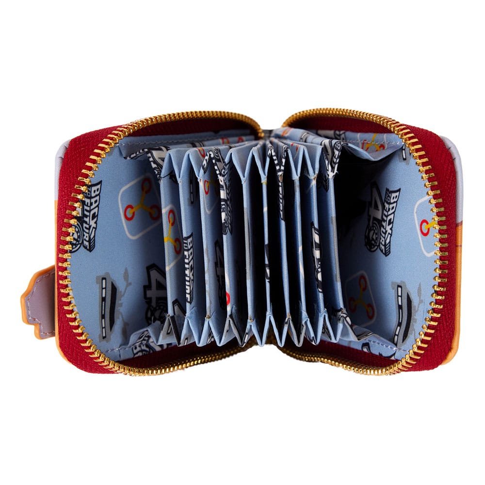 Universal by Loungefly Back to the Future 40th Anniversary Delorean Wallet