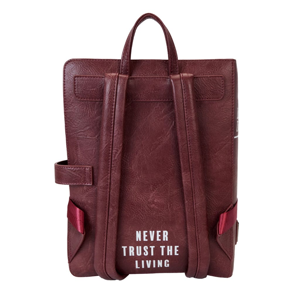 Beetlejuice by Loungefly Handbook for the Recently Deceased Pin Trader Mini Backpack