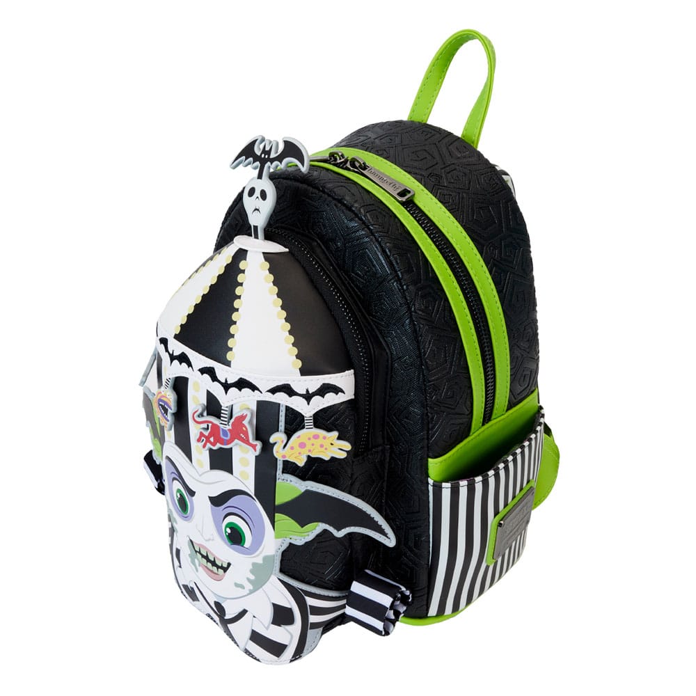 Beetlejuice by Loungefly Mini Carousel Light Up Cosplay Backpack