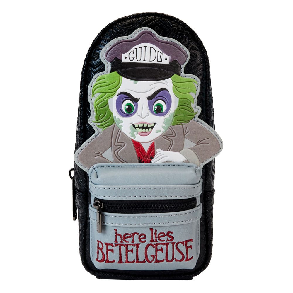 Beetlejuice by Loungefly Here Lies Beetlejuice Pencil Case Mini Backpack
