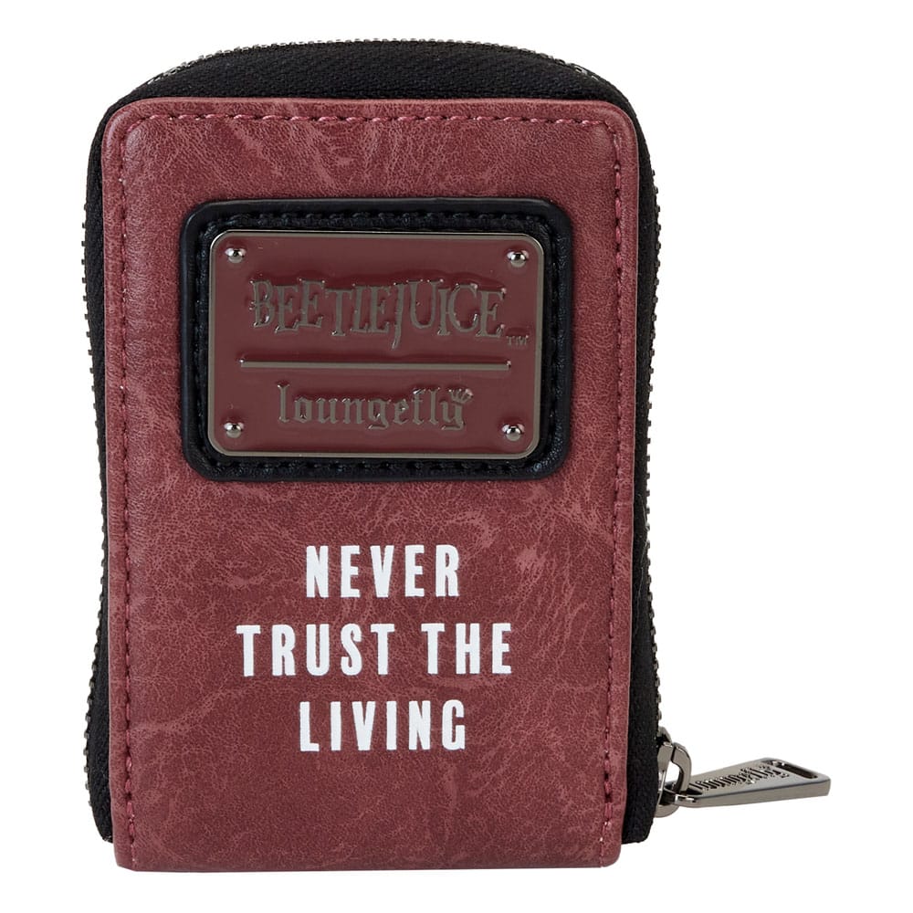 Beetlejuice by Loungefly Handbook for the Recently Deceased Wallet