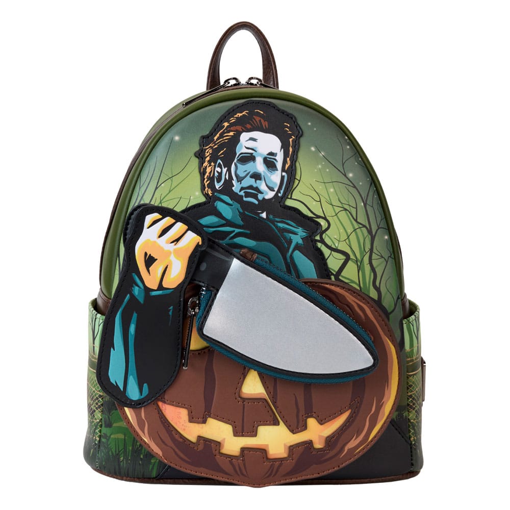 Halloween Michael Myers Pumpkin Loungefly Backpack