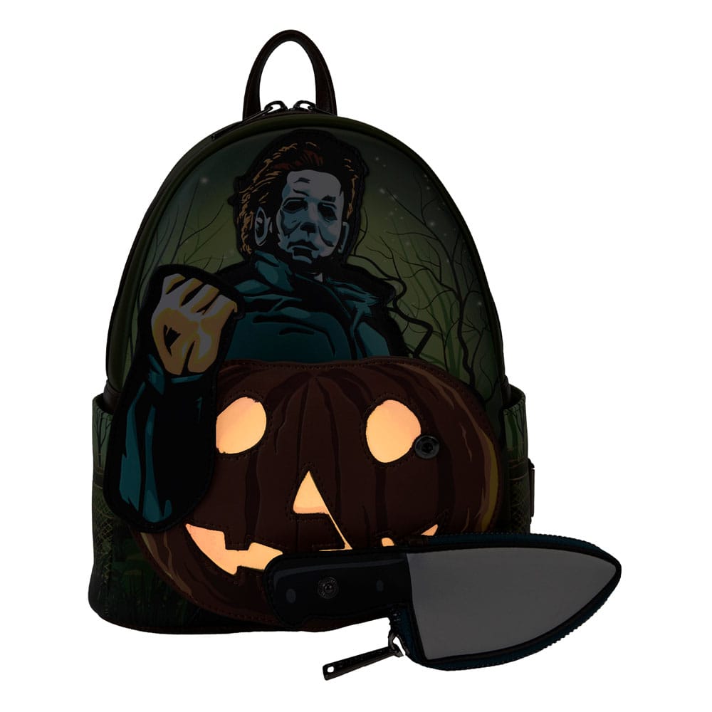 Halloween Michael Myers Pumpkin Loungefly Backpack