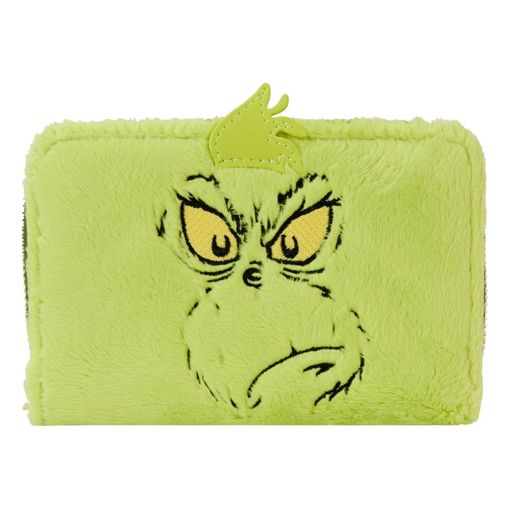 Dr Seuss by Loungefly Plush Grinch Glow Cosplay Wallet