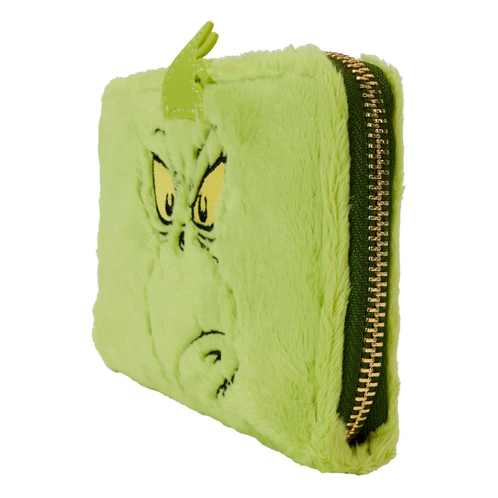 Dr Seuss by Loungefly Plush Grinch Glow Cosplay Wallet