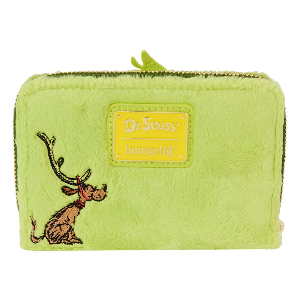 Dr Seuss by Loungefly Plush Grinch Glow Cosplay Wallet
