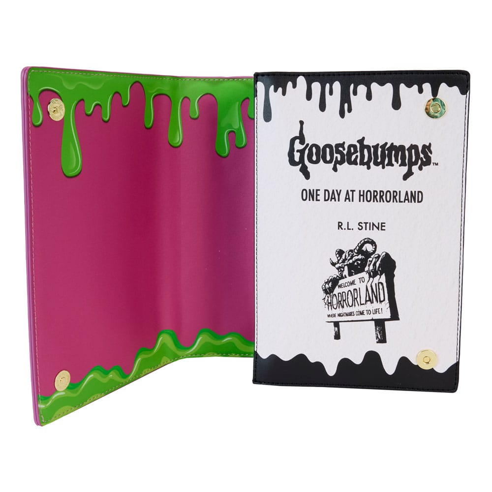 Goosebumps by Loungefly One Day at Horrorland Book Cover Crossbody
