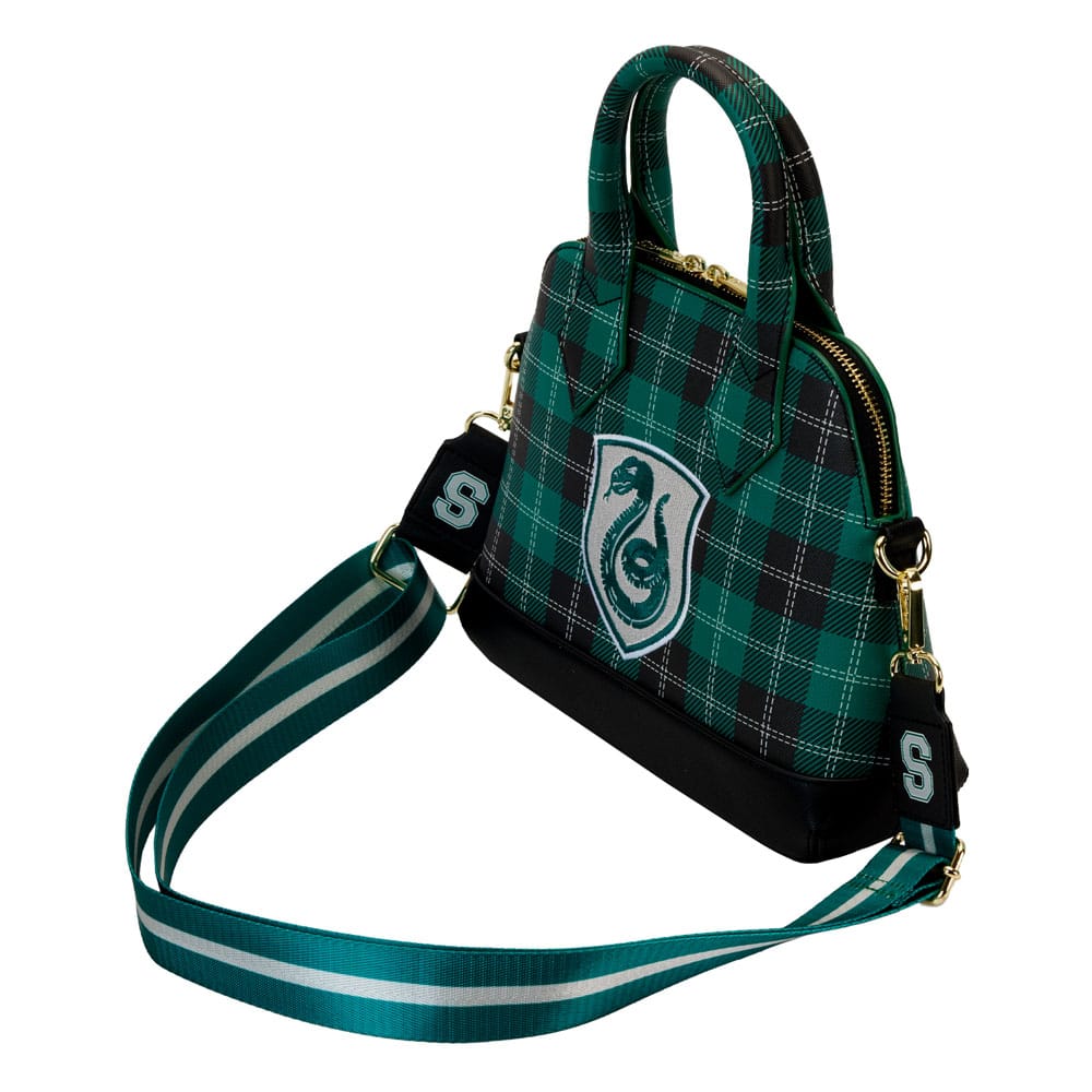 Harry Potter Slytherin Varsity Loungefly Crossbody Bag