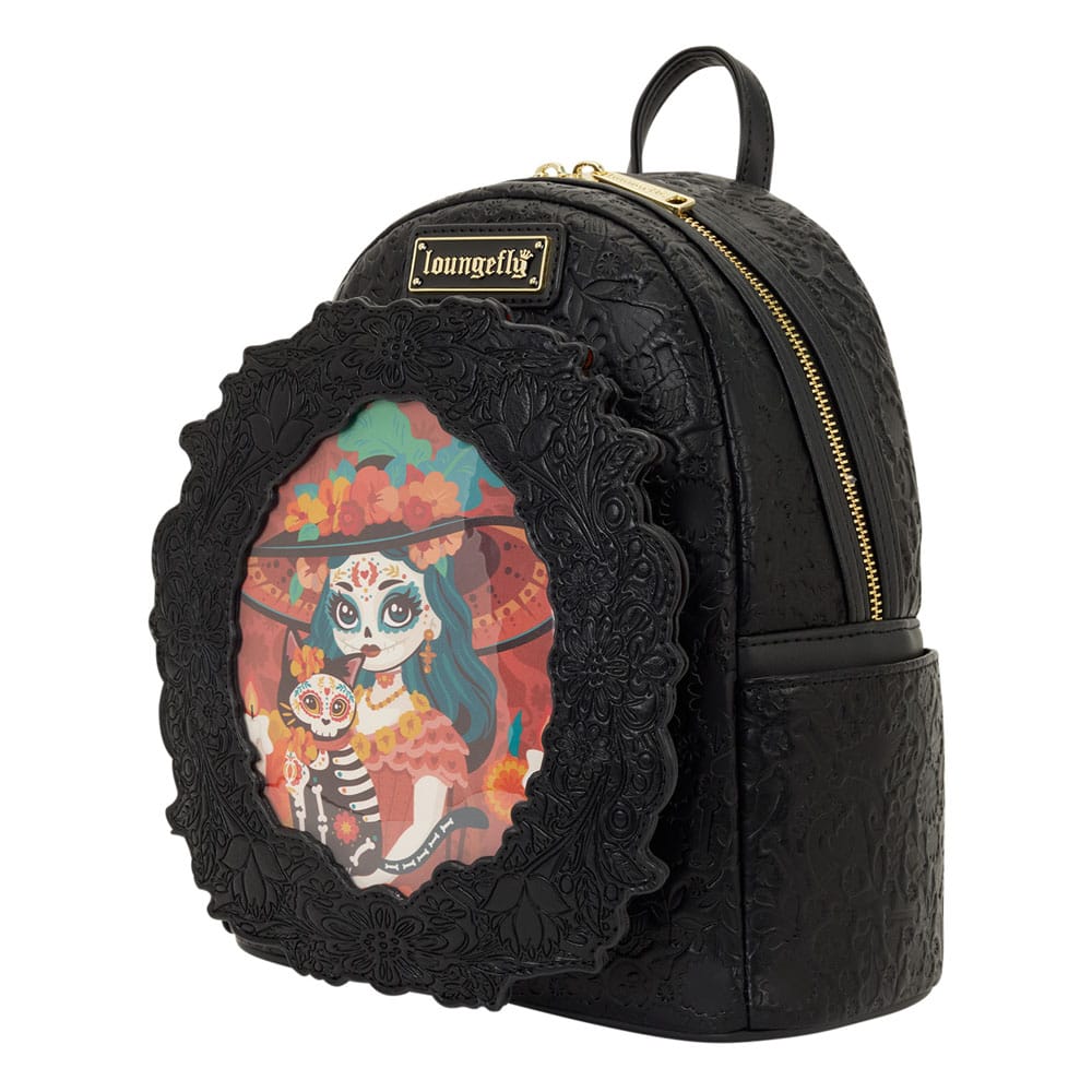 Loungefly Dia De Los Muertos (Day of the Dead) Mini Backpack