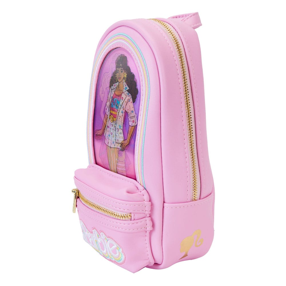 Mattel by Loungefly Barbie 65th Anniversary Pencil Case Mini Backpack