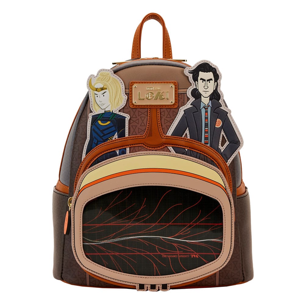 Marvel Loki TVA Lenticular Multiverse Loungefly Backpack