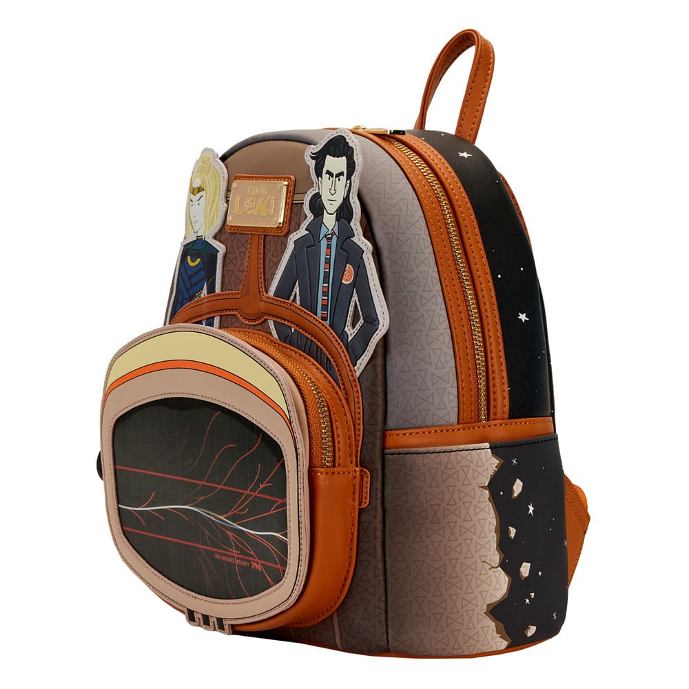 Marvel Loki TVA Lenticular Multiverse Loungefly Backpack