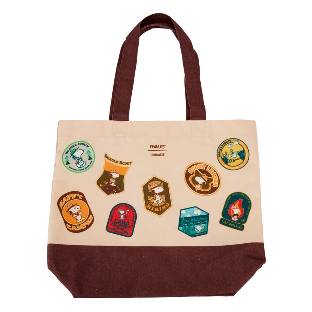 Peanuts by Loungefly 50th Anniversary Beagle Scouts Canvas Tote Bag