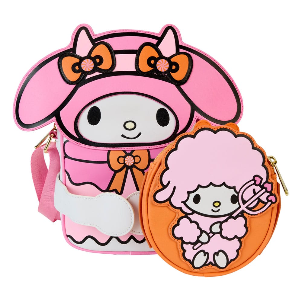 Sanrio by Loungefly My Melody Devil Crossbuddies Crossbody Bag
