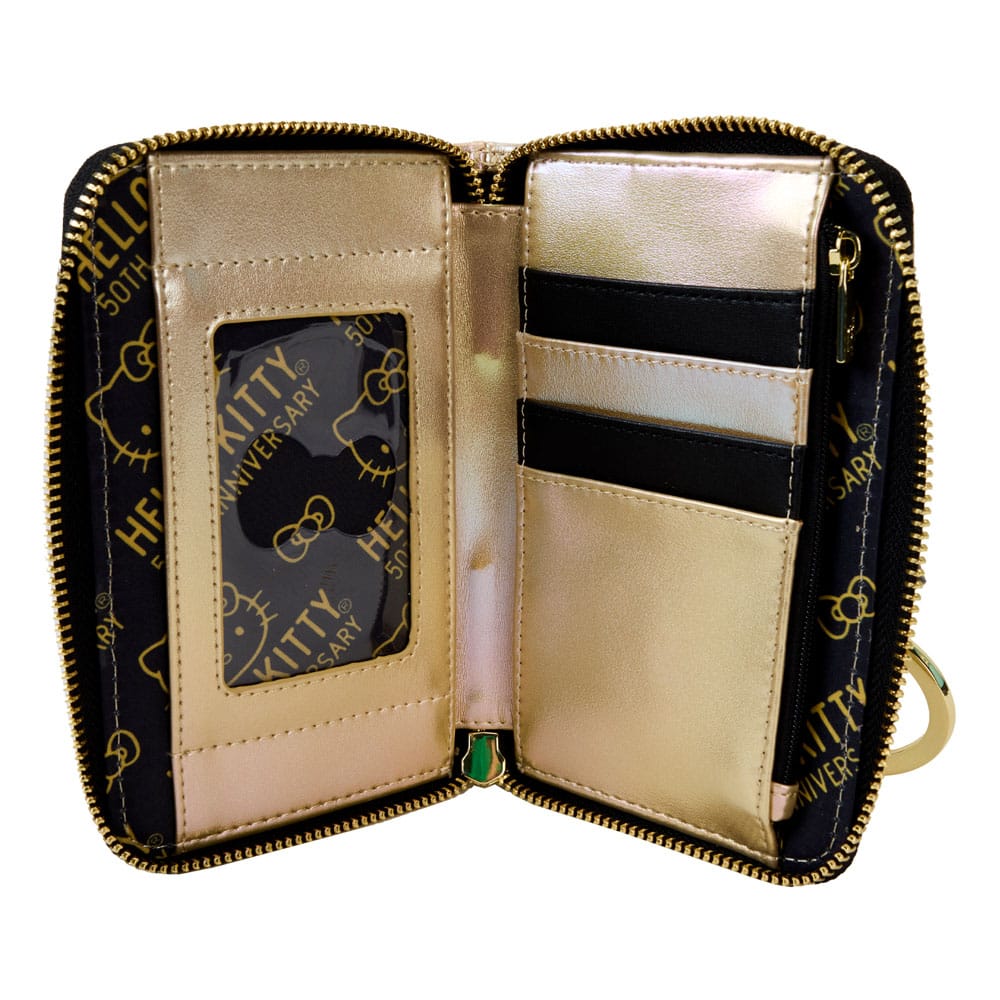 Hello Kitty by Loungefly 50th Anniversary Gold Wallet