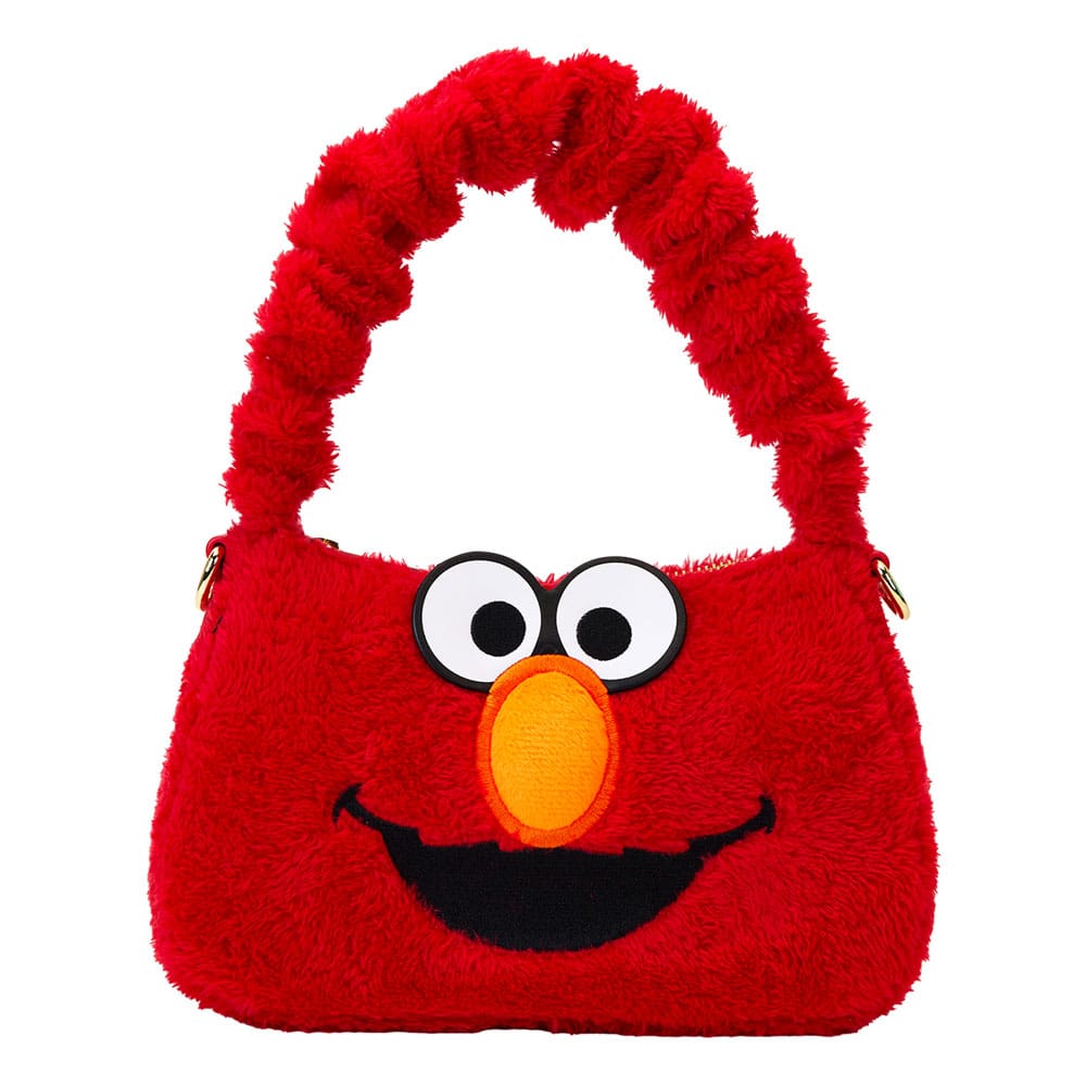 Sesame Street by Loungefly Elmo Plush Crossbody Bag