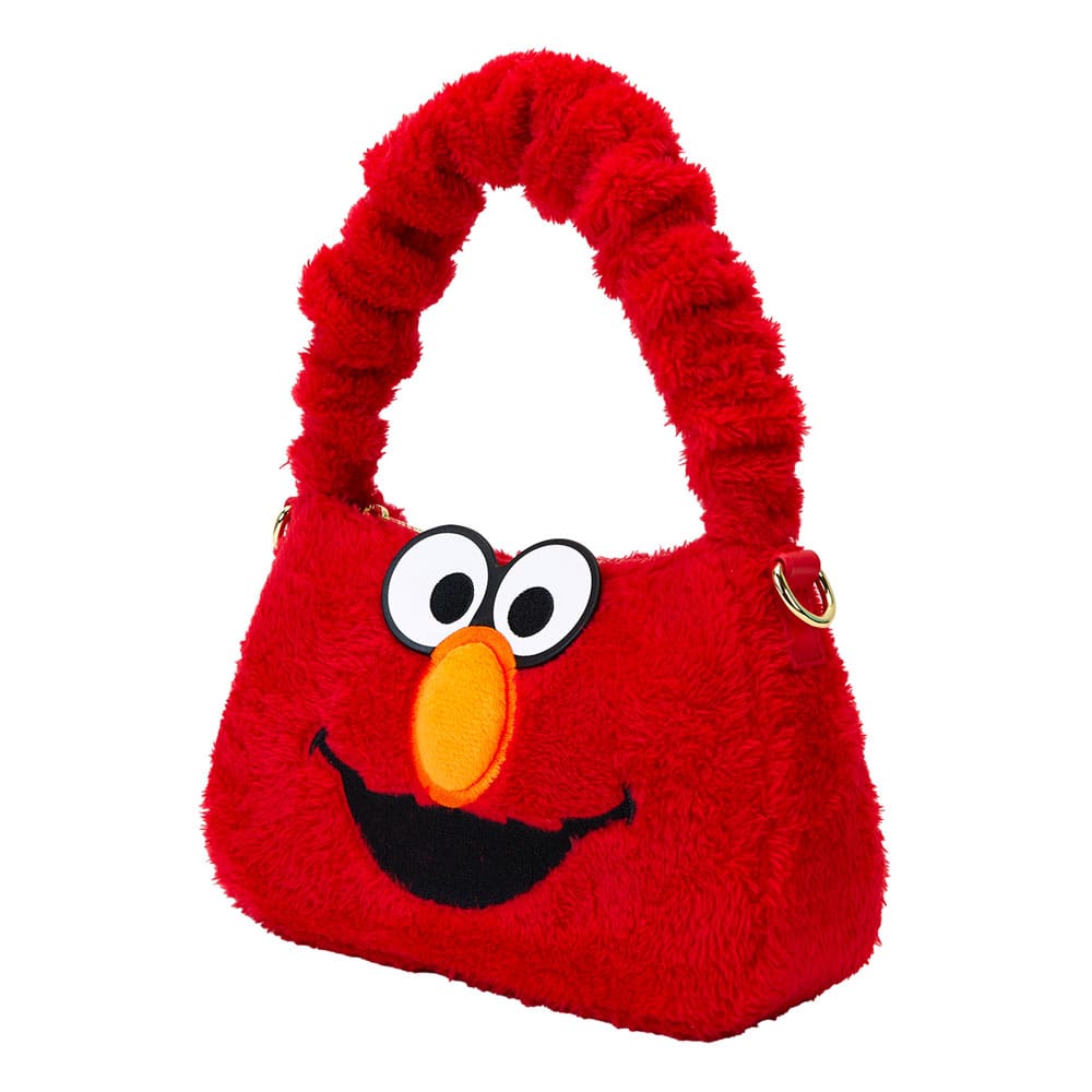 Sesame Street by Loungefly Elmo Plush Crossbody Bag
