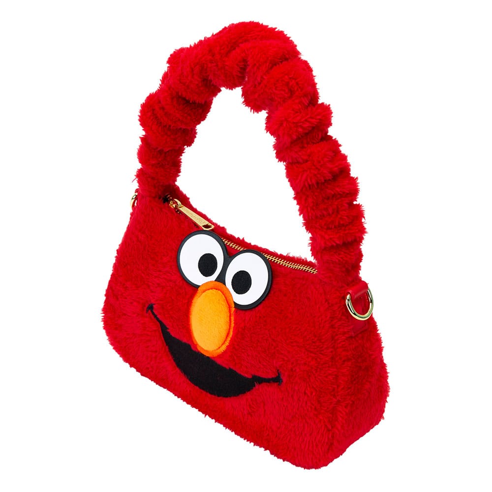 Sesame Street by Loungefly Elmo Plush Crossbody Bag