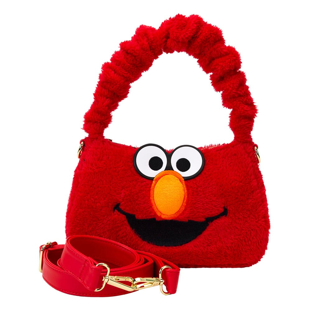 Sesame Street by Loungefly Elmo Plush Crossbody Bag