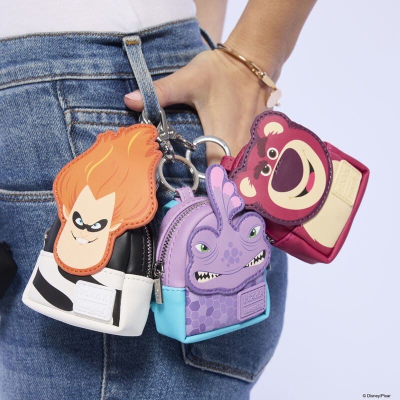 Disney Pixar Rivals by Loungefly Bag Charm Mystery Box Display (15)