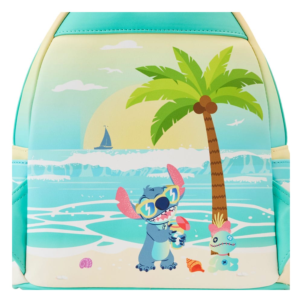 Disney Lilo & Stitch: Stitch Sandcastle Beach Surprise Loungefly Backpack