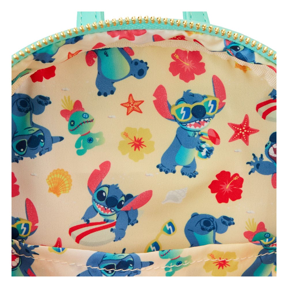 Disney Lilo & Stitch: Stitch Sandcastle Beach Surprise Loungefly Backpack