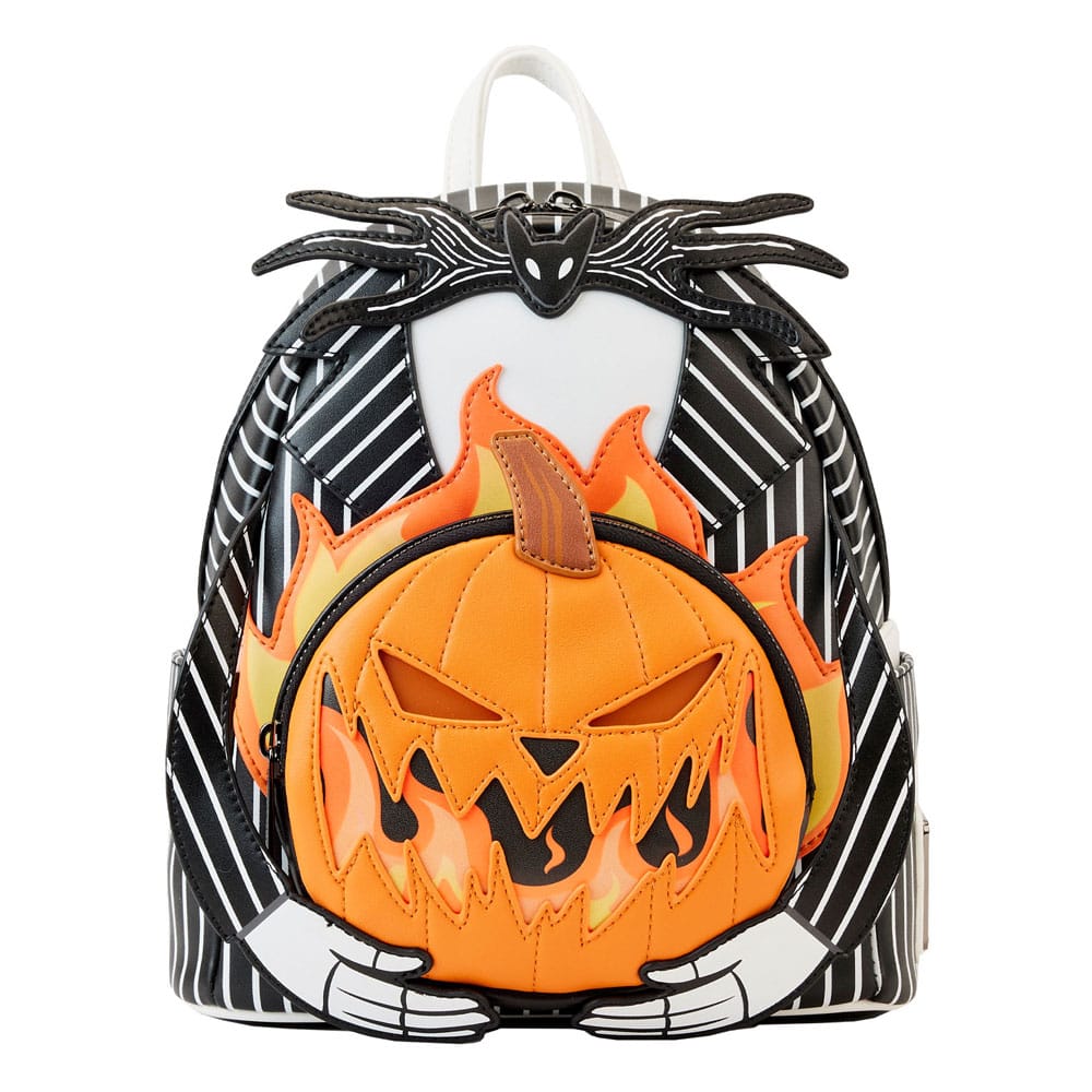 Nightmare Before Christmas Jack Pumpkin Head Loungefly Mini Backpack