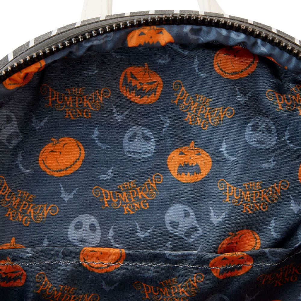 Nightmare Before Christmas Jack Pumpkin Head Loungefly Mini Backpack