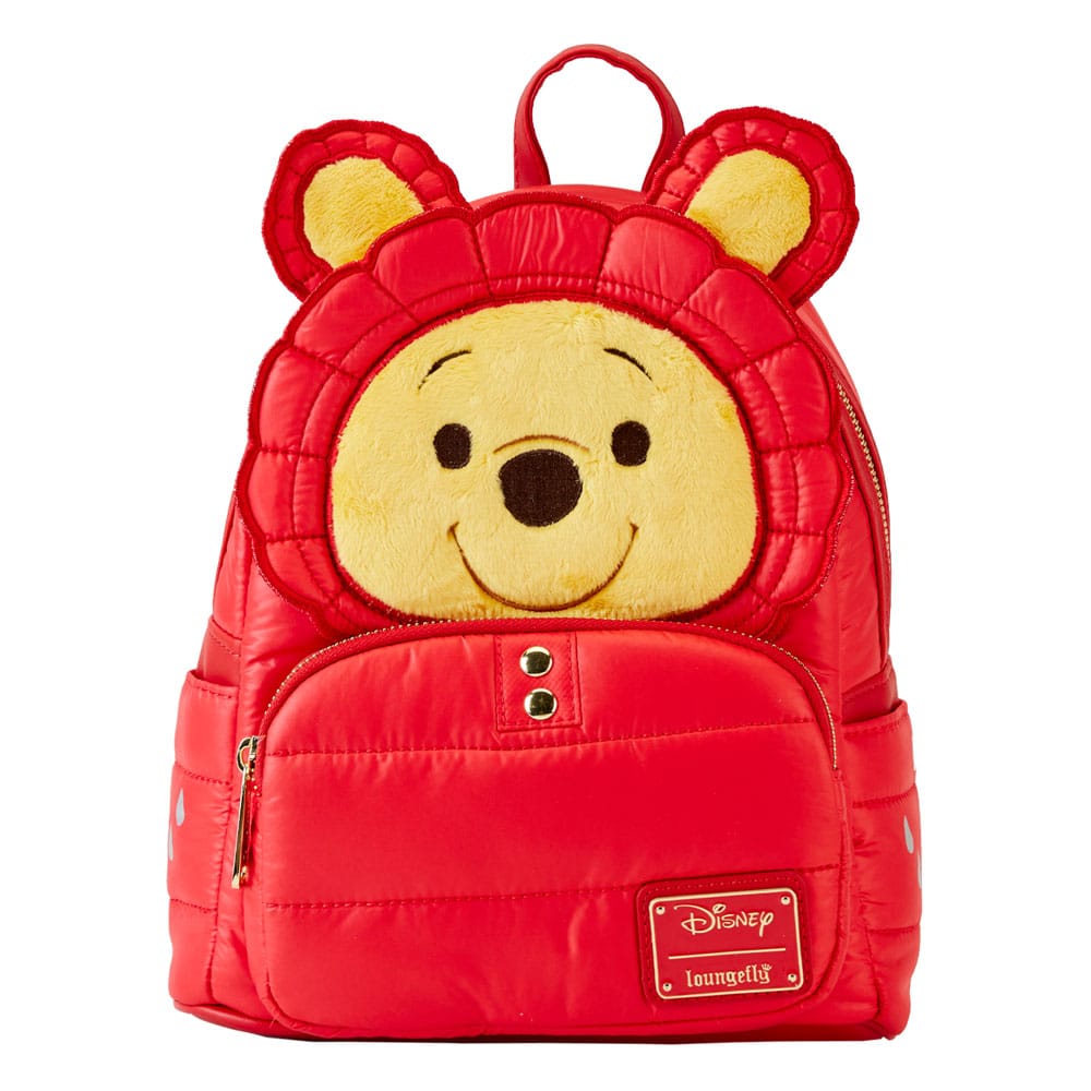 Disney Winne The Pooh Puffer Jacket Cosplay Loungefly Backpack