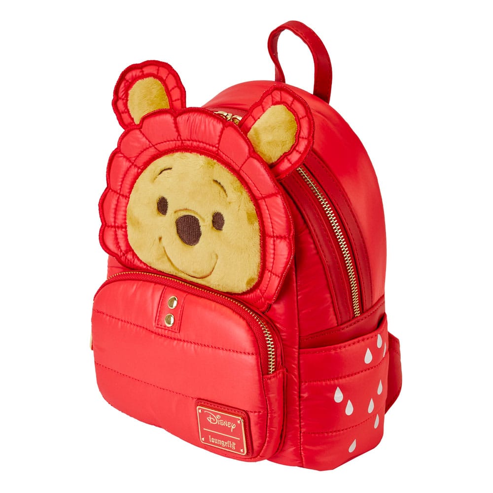 Disney Winne The Pooh Puffer Jacket Cosplay Loungefly Backpack