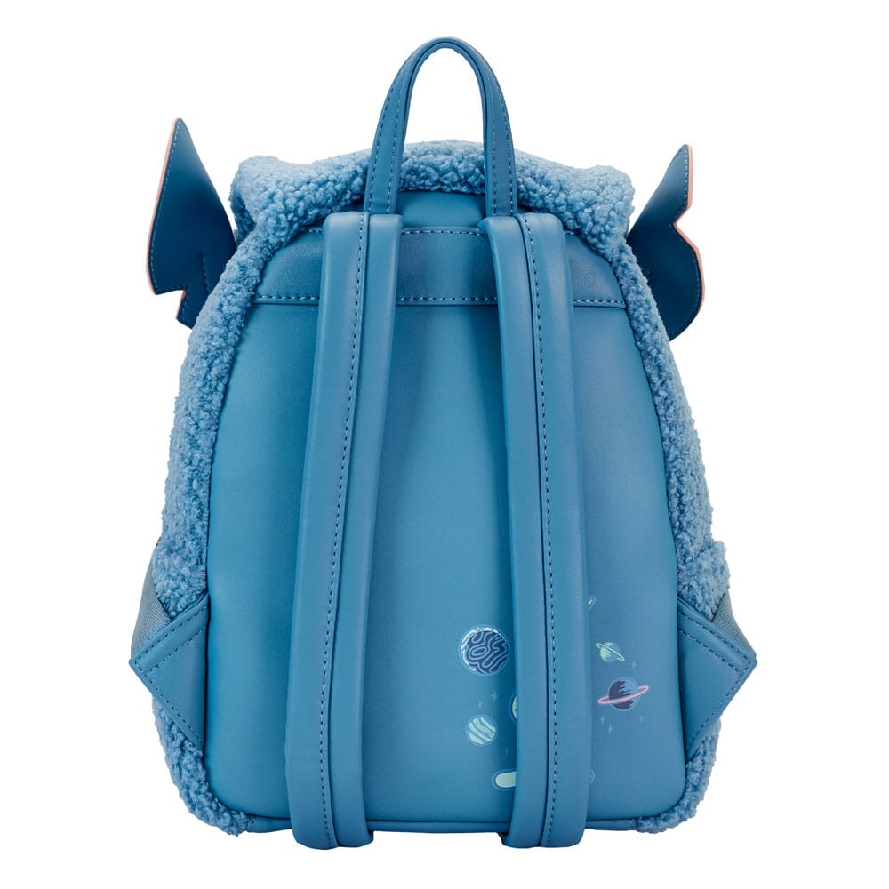 Disney Lilo and Stitch Stitch Plush Pocket Loungefly Backpack