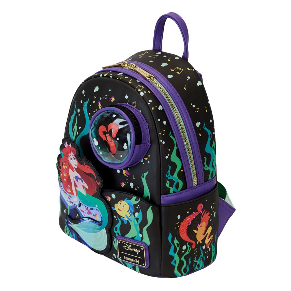 Disney The Little Mermaid 35th Anniversary Life is the bubbles by Loungefly Mini Backpack