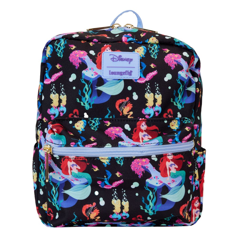 Disney's The Little Mermaid 35th Anniversary Life is the bubbles by Loungefly Mini Backpack