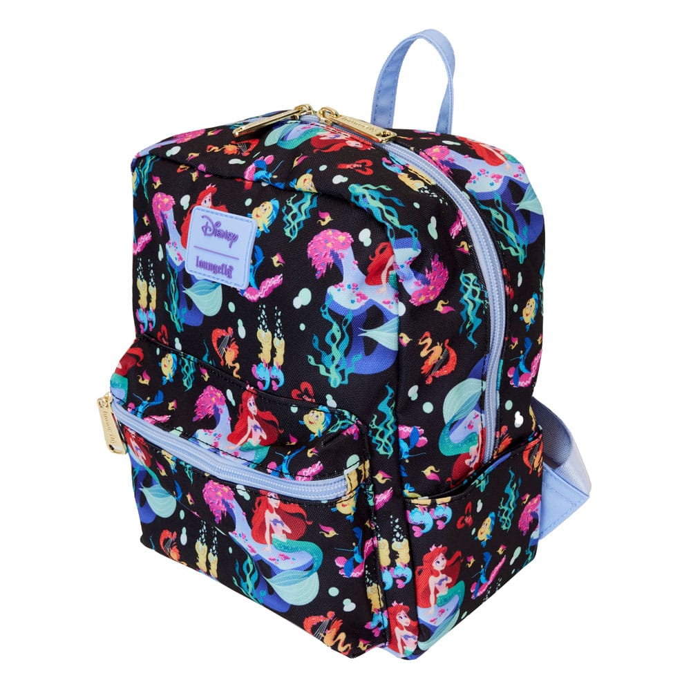 Disney's The Little Mermaid 35th Anniversary Life is the bubbles by Loungefly Mini Backpack
