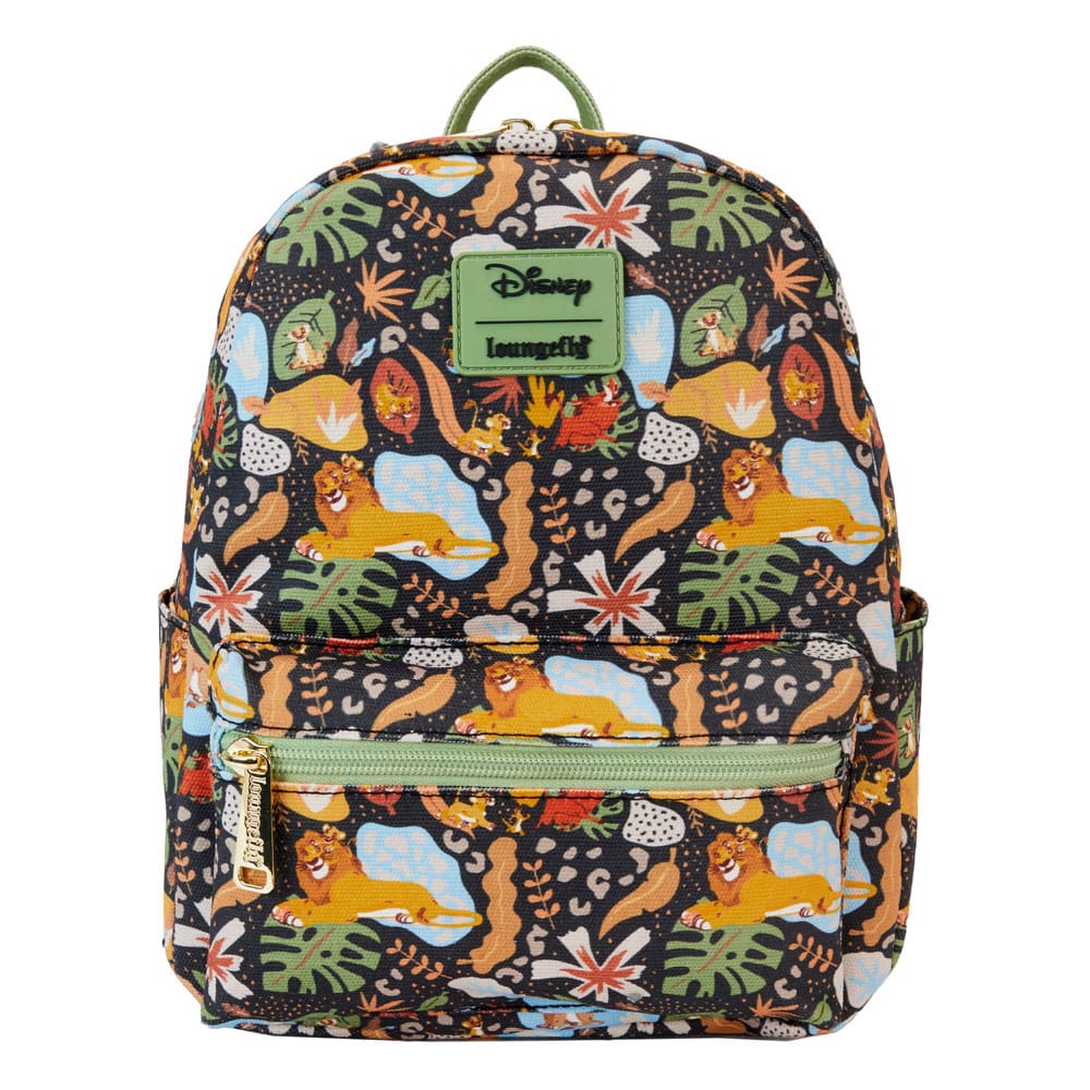 The Lion King by Loungefly 30th Anniversary Silhouette AOP Mini Backpack