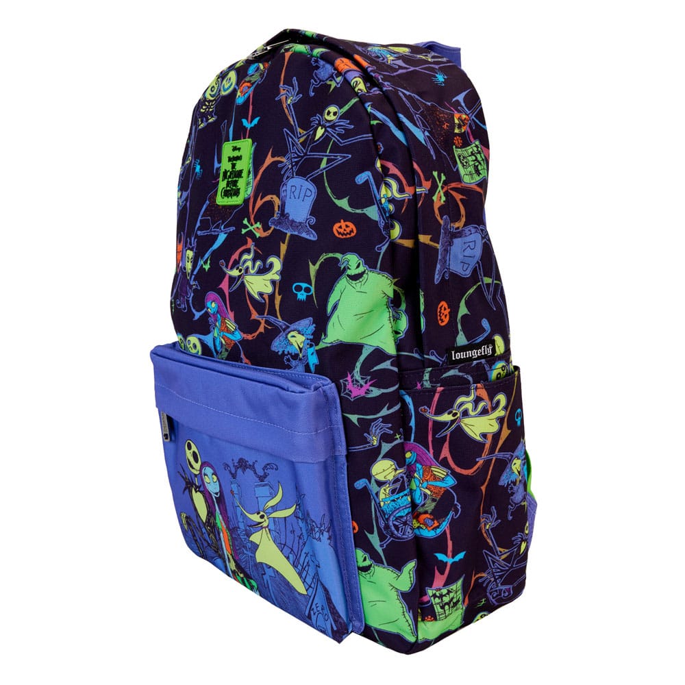 Nightmare Before Christmas by Loungefly Glow In The Dark Characters Backpack