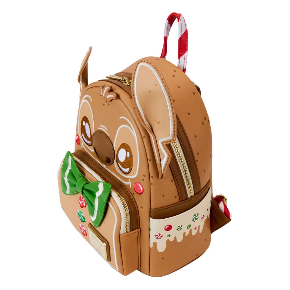 Lilo & Stitch by Loungefly Gingerbread Heart Stitch Cosplay Mini Backpack