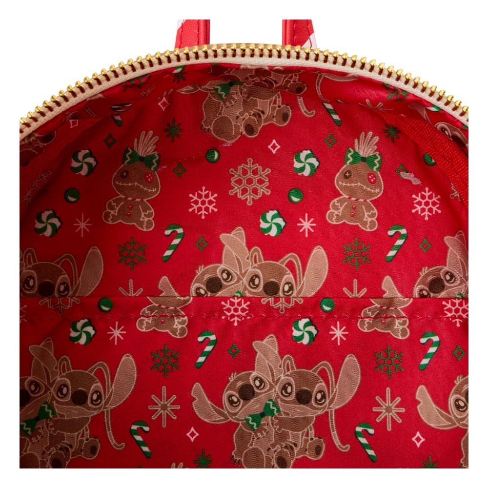 Lilo & Stitch by Loungefly Gingerbread Heart Stitch Cosplay Mini Backpack